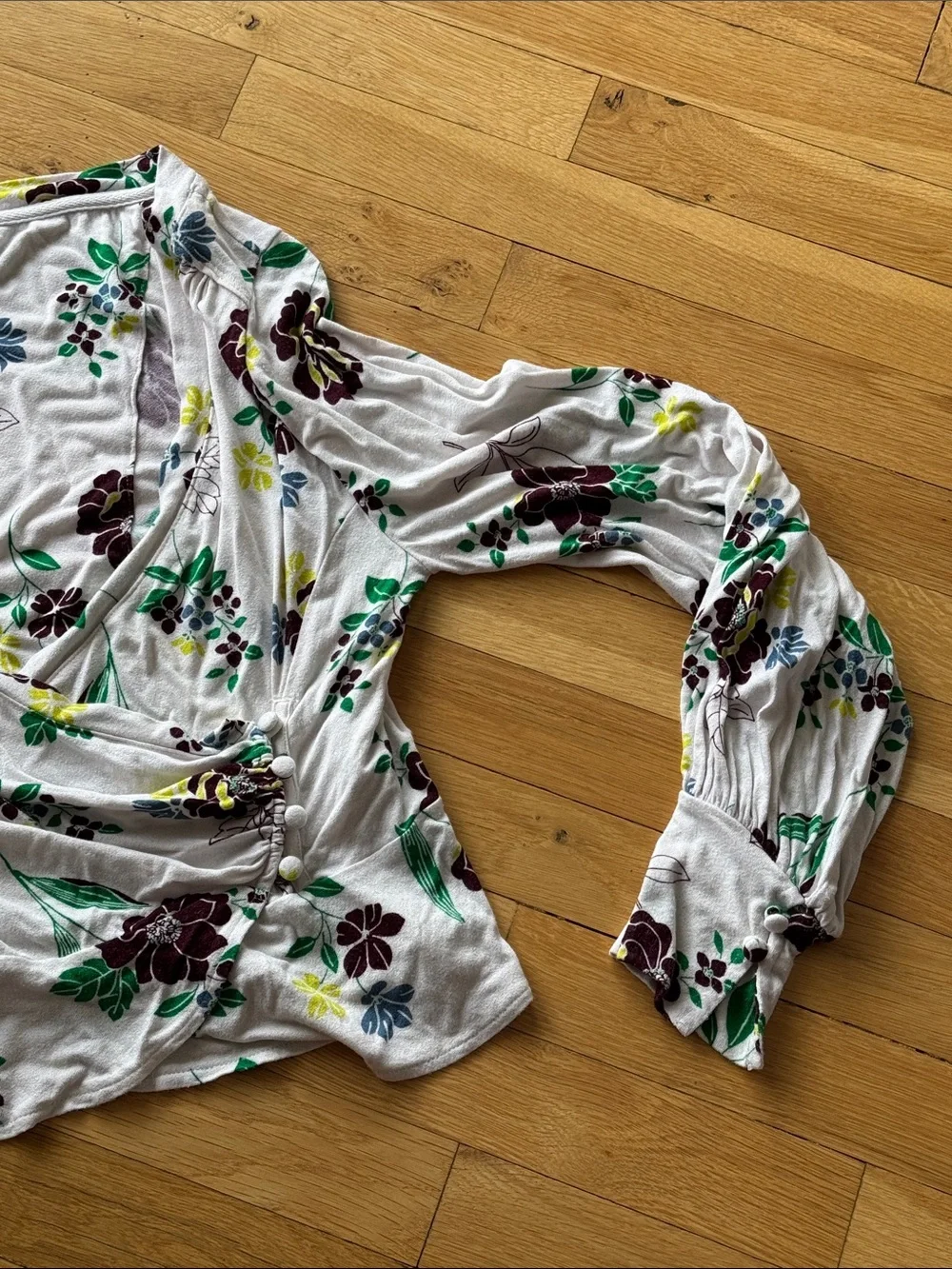 FREE PEOPLE Womens Top Saturday Night Relaxed Multicolor Size M